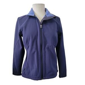 REI Fleece Lined Zipper Front & Pockets Athletic/Athleasure Jacket Size Small